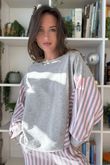 Shoreditch Slouch Sweat Sweetpea Grey
